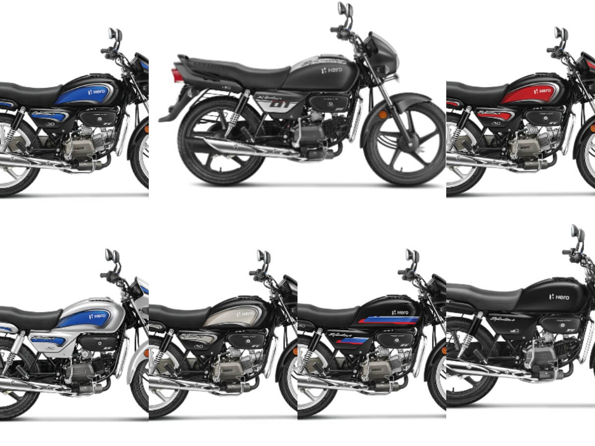 2024 hero splendor+ gets 11 colours