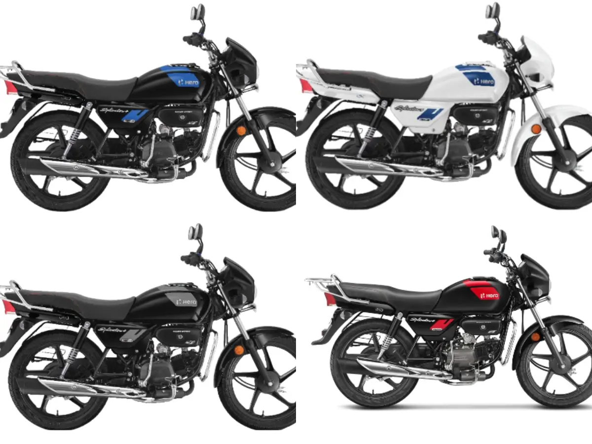 2024 hero splendor+ xtec gets 4 colours