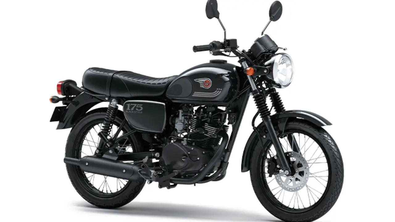 2025 Kawasaki W175 se black style