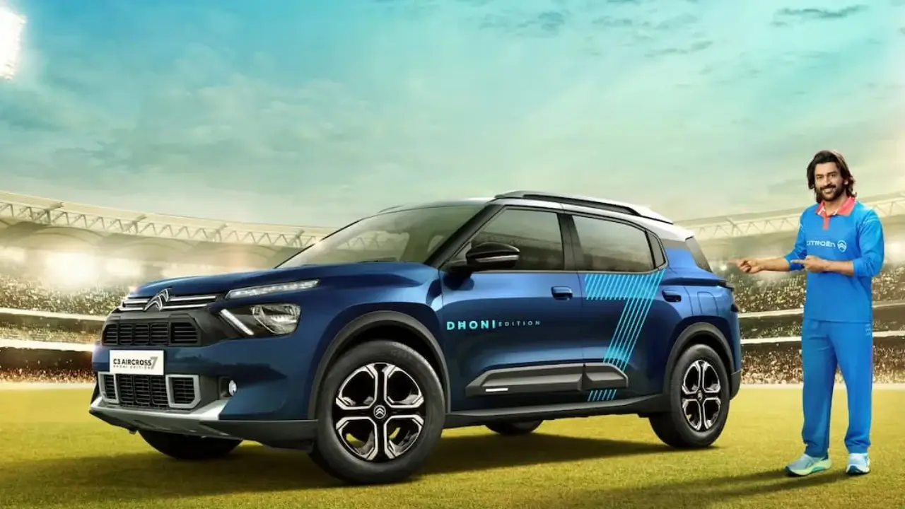 citroen c3 aircross dhoni edition