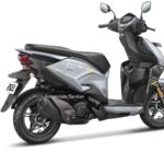 hero xoom 110 combat edition rear