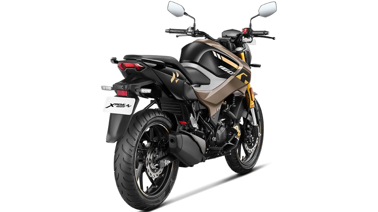 2024 hero xtreme 160r 4v rear