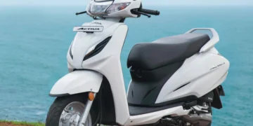 honda activa white colour