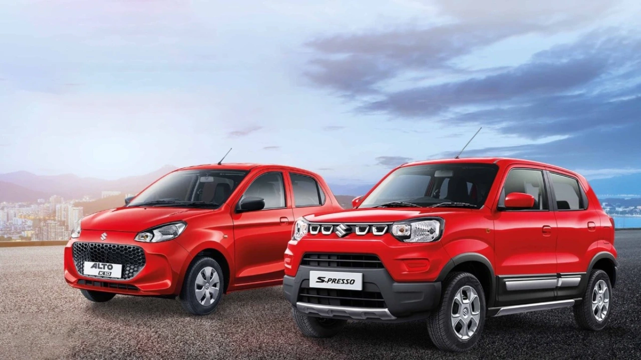 maruti suzuki alto k10 and s presso