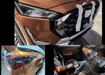 2024 நிசான் மேக்னைட் காரின் படங்கள் கசிந்தது