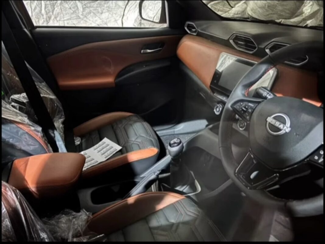 nissan magnite interior leaked