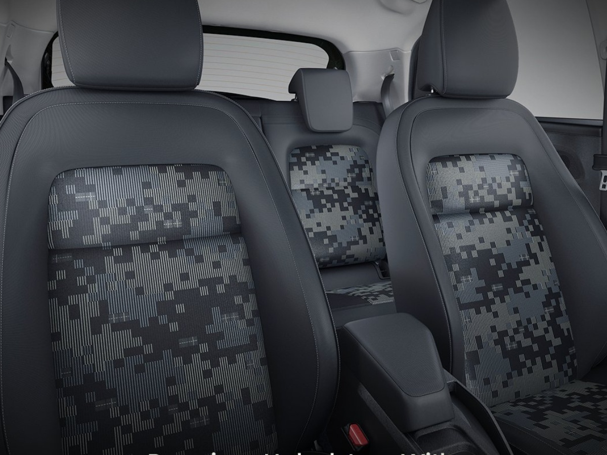 tata punch camo edition interior