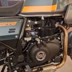 2025 Royal Enfield scram 440 engine