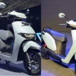 honda activa e and qc1 electric scooters