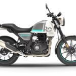 royal enfield scram 440 force teal colour