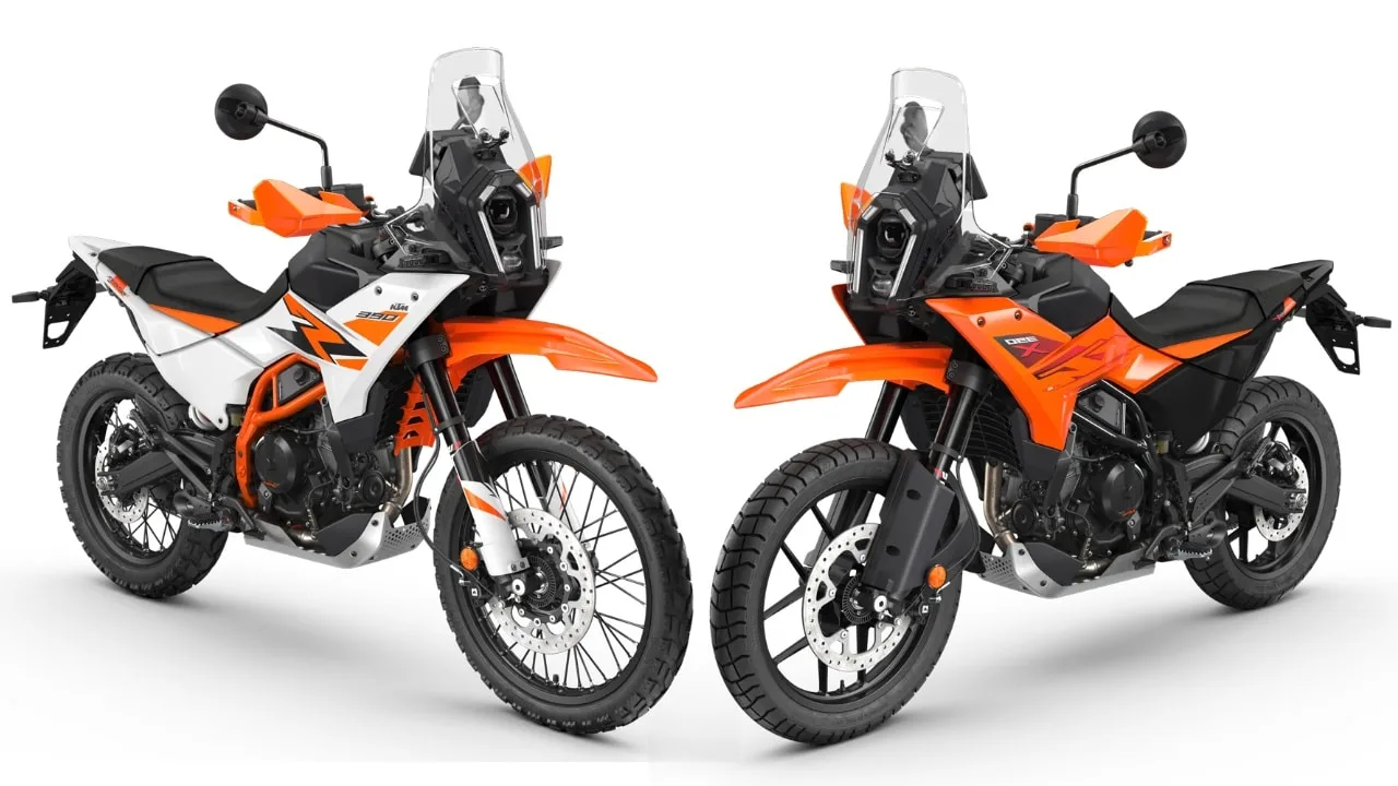 2025 ktm 390 adventure r and 390 adventure x