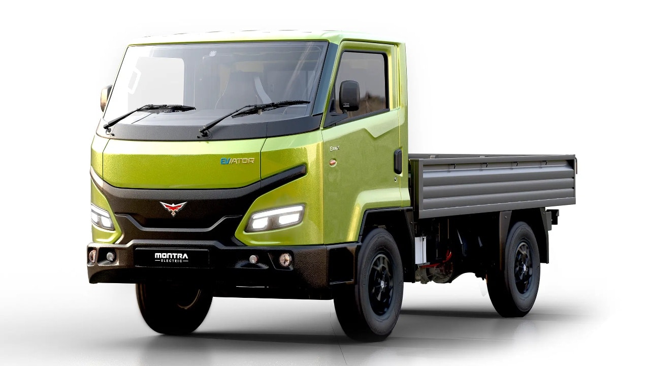 Montra Electric eviator truck