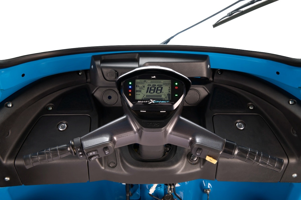 tvs king ev max cluster