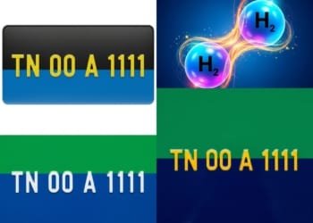 ஹைட்ரஜன் வாகனங்களுக்கு நெம்பர் பிளேட் நிறங்கள் தெரியுமா.?