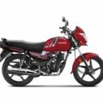 Honda Shine 100 DX Imperial Red Metallic