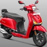 hero destini 110 scooter red colour