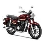 new honda cb350c special edition red front
