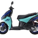 tvs ntorq 150 blue colour