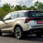 new mahindra xev 9s suv rear